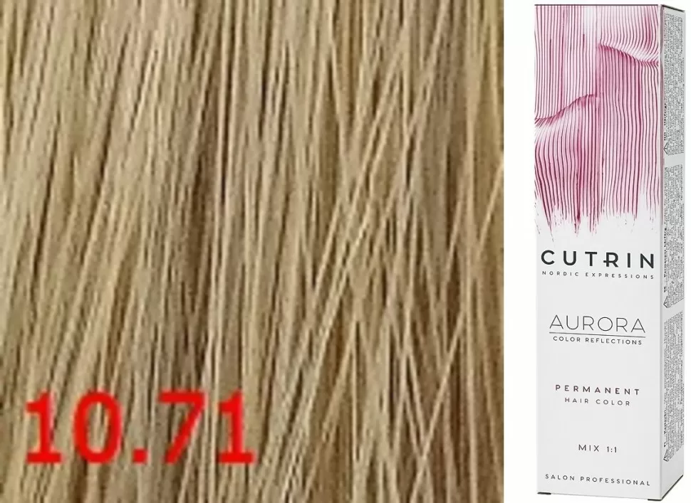 Крем-краска для волос 10.71 Песочный блондин Aurora купить по цене 795 руб.с доставкой по России, Москве