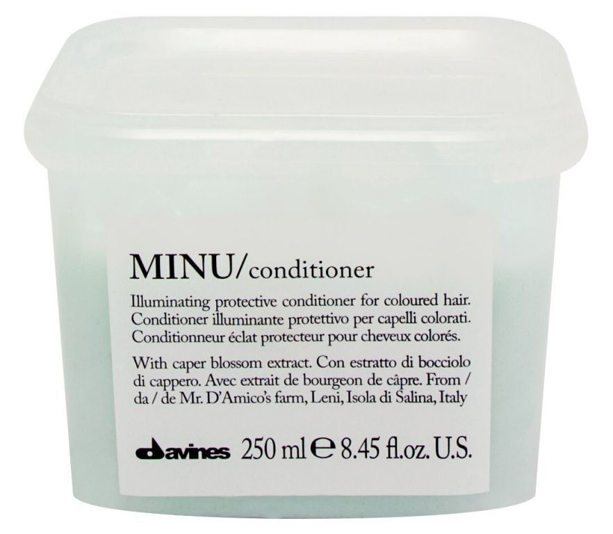 Защитный кондиционер для сохранения косметического цвета волос MINU conditioner