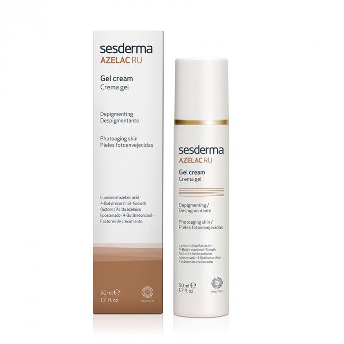 Крем-гель депигментирующий для лица Azelac ru gel cream