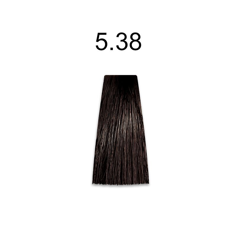 Краситель Baco soft 5.38 Светлый золотисто-коричневый каштан
