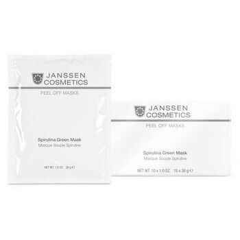 Зеленая моделирующая маска со спирулиной Spirulina Green Mask