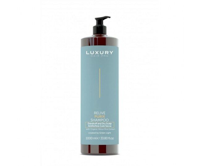 Шампунь против перхоти для жирной кожи головы Shampoo antiforfora cute grassa purix