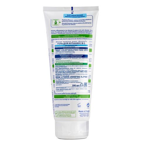 Гель для купания два в одном Mustela
