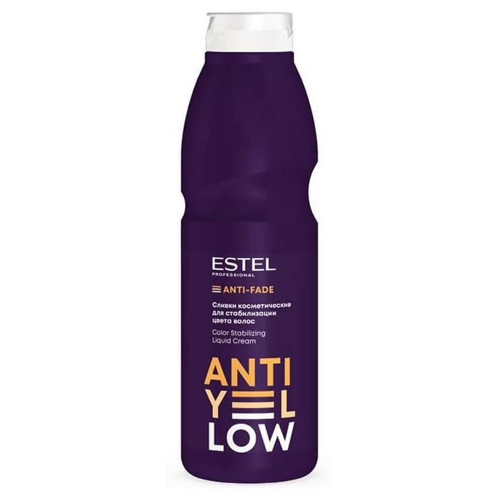 Сливки косметические для стабилизации цвета волос Estel anti-yellow