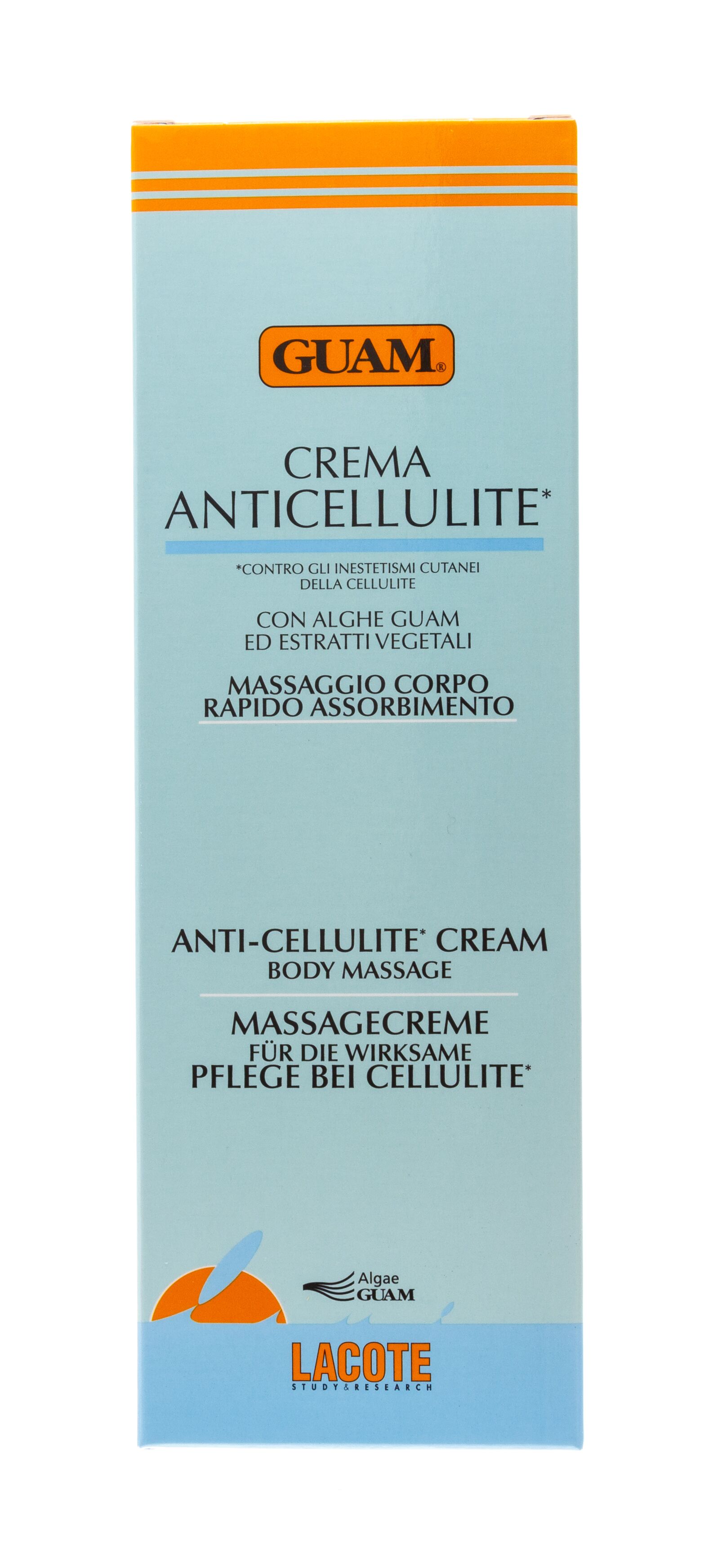 Крем антицеллюлитный для массажа Crema