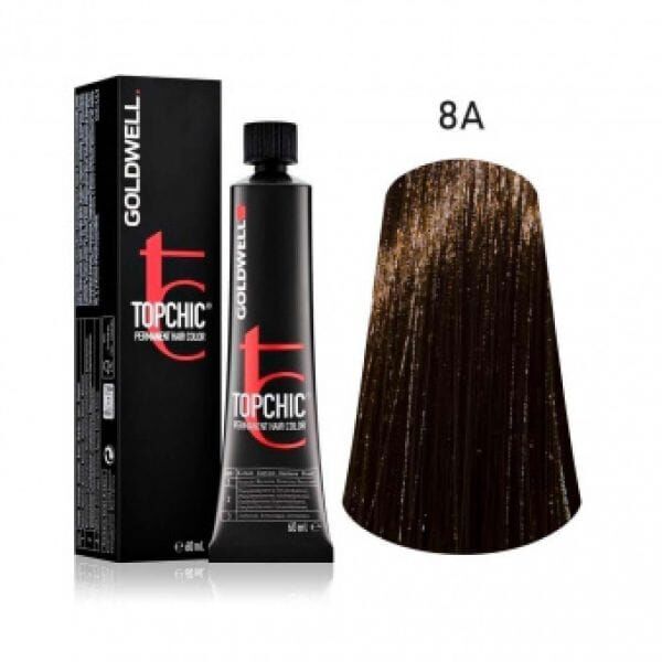 Стойкая крем-краска Goldwell Topchic 8a