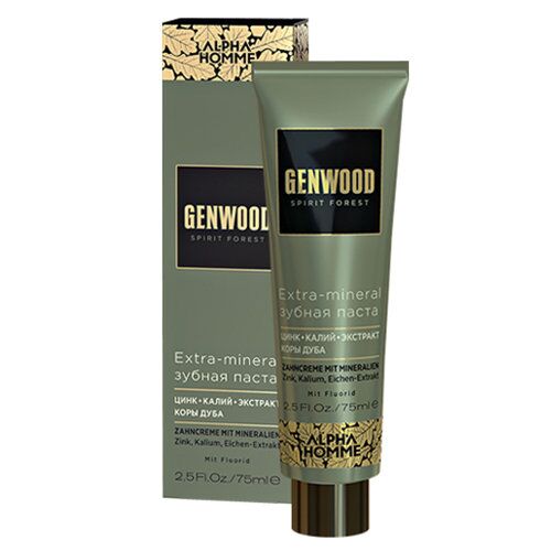 Паста зубная Genwood extra-mineral