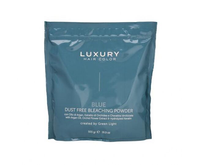 Осветляющая пудра Luxury голубая