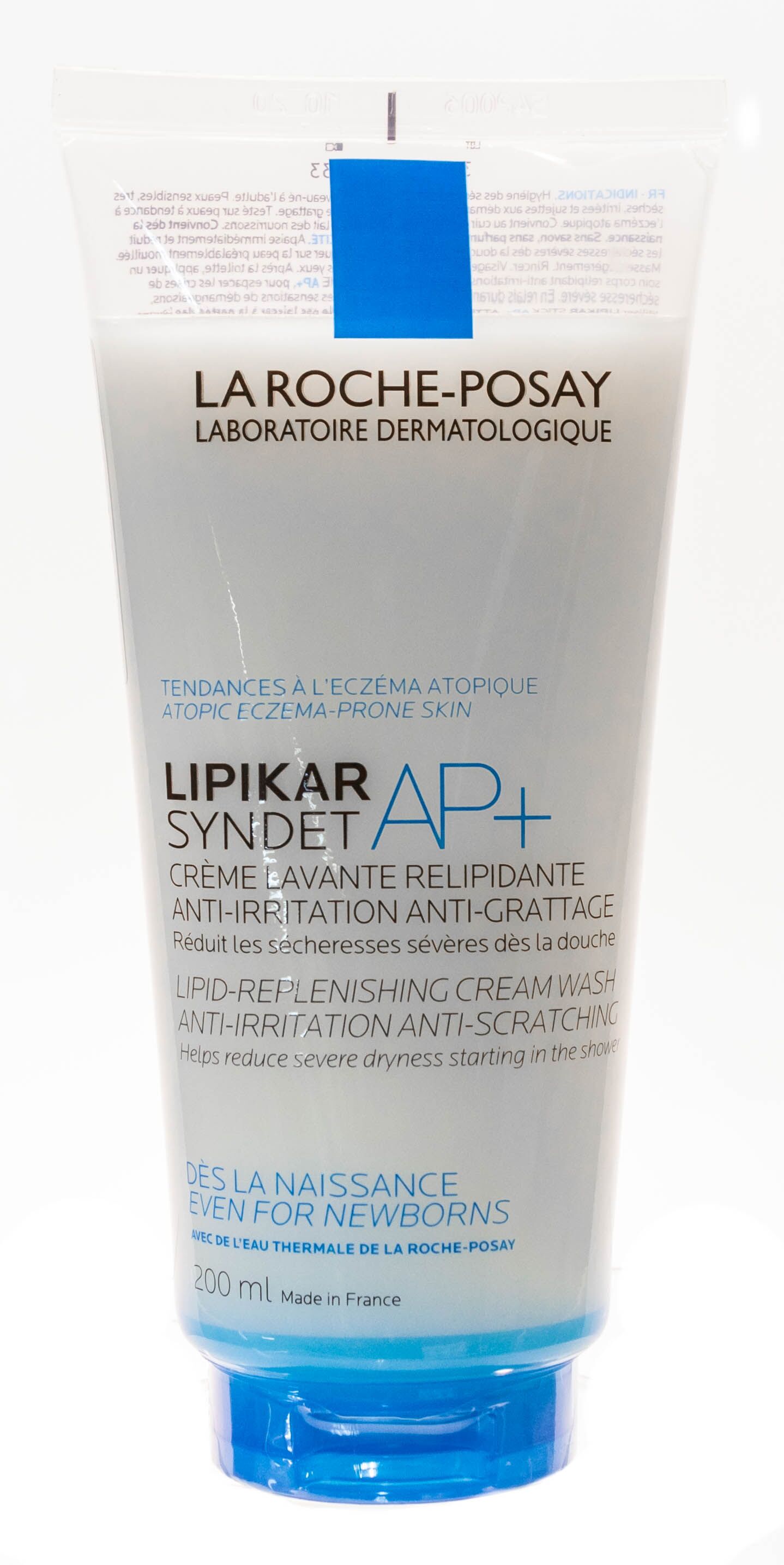 Очищающий гель-крем Lipikar Syndet AP+
