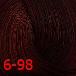 6.98 краска с витамином с для волос, темно-русый фиолетово-красный