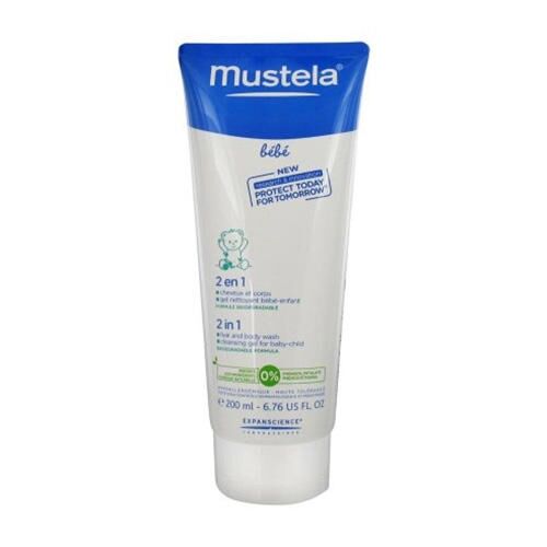 Гель для купания два в одном Mustela