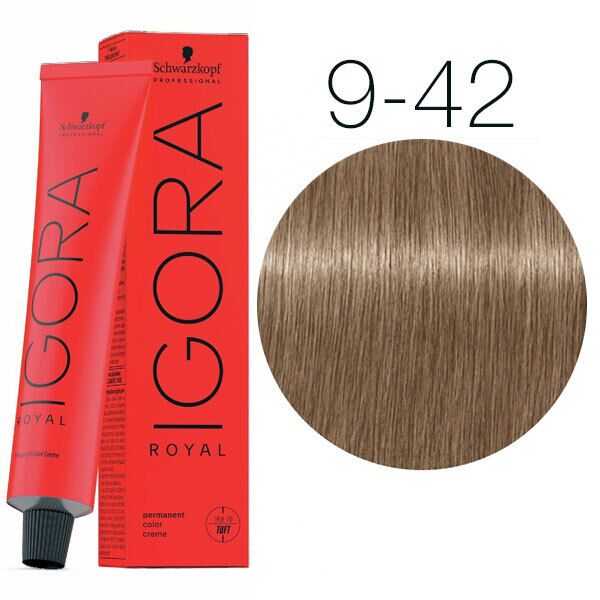 Igora Royal 9-42 Блондин бежевый пепельный без аммиака