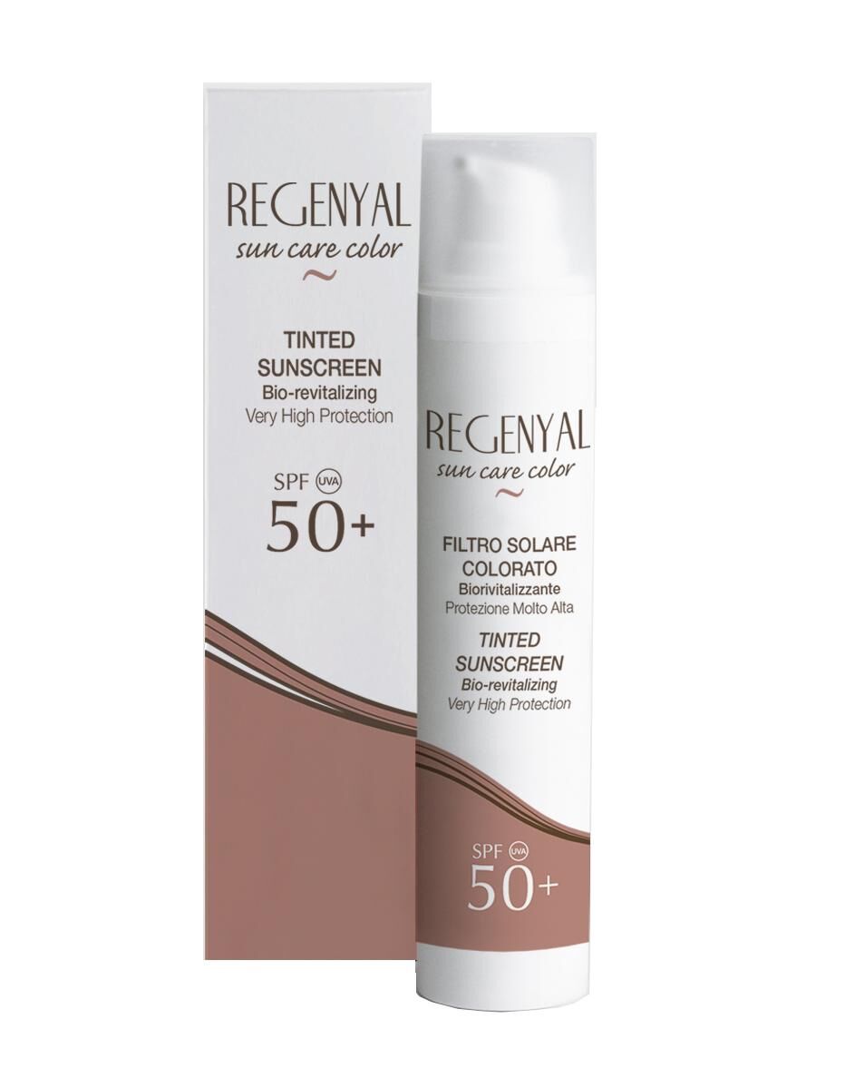 Крем-фильтр с тонирующим эффектом Regenyal tinted sunscreen SPF50+