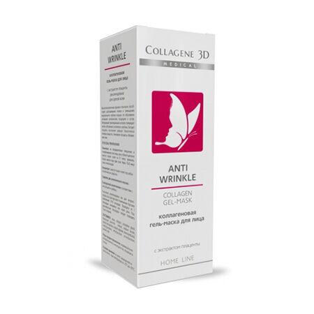 Гель-маска коллагеновая с плацентолью Anti wrinkle