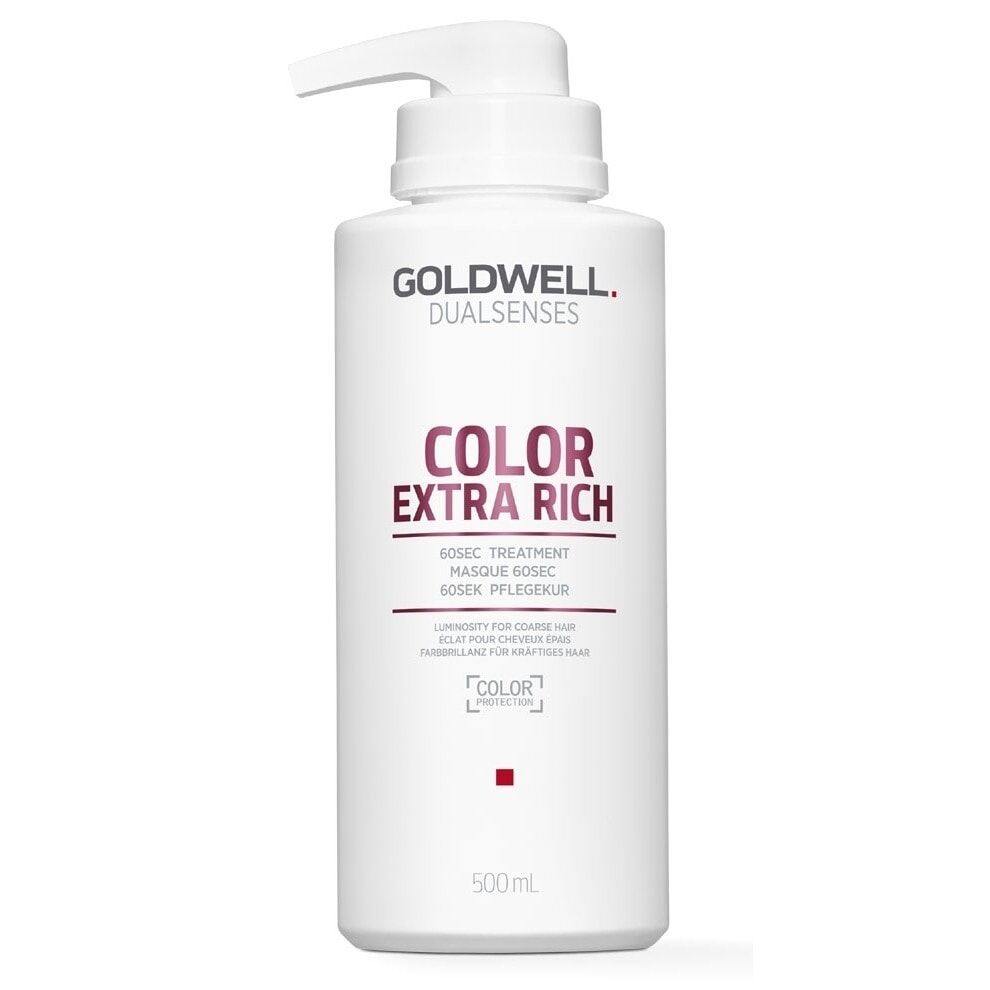 Интенсивный уход за 60 секунд для блеска окрашенных волос Dual color extra rich 60 sec treatment