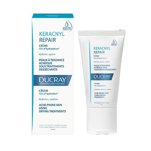 Восстанавливающий крем для проблемной кожи Ducray Keracnyl