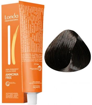 Тонирующая краска Londa Ammonia free 4/71 шатен коричнево-пепельный