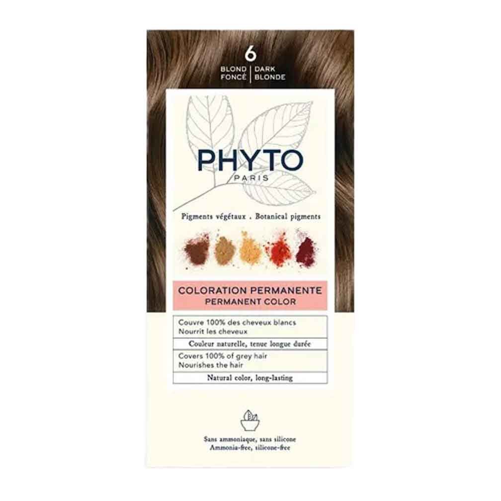 Краска для волос Темный блонд 6 Phytocolor
