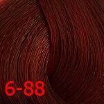 6/88 краска с витамином с для волос, темно-русый красный экстра