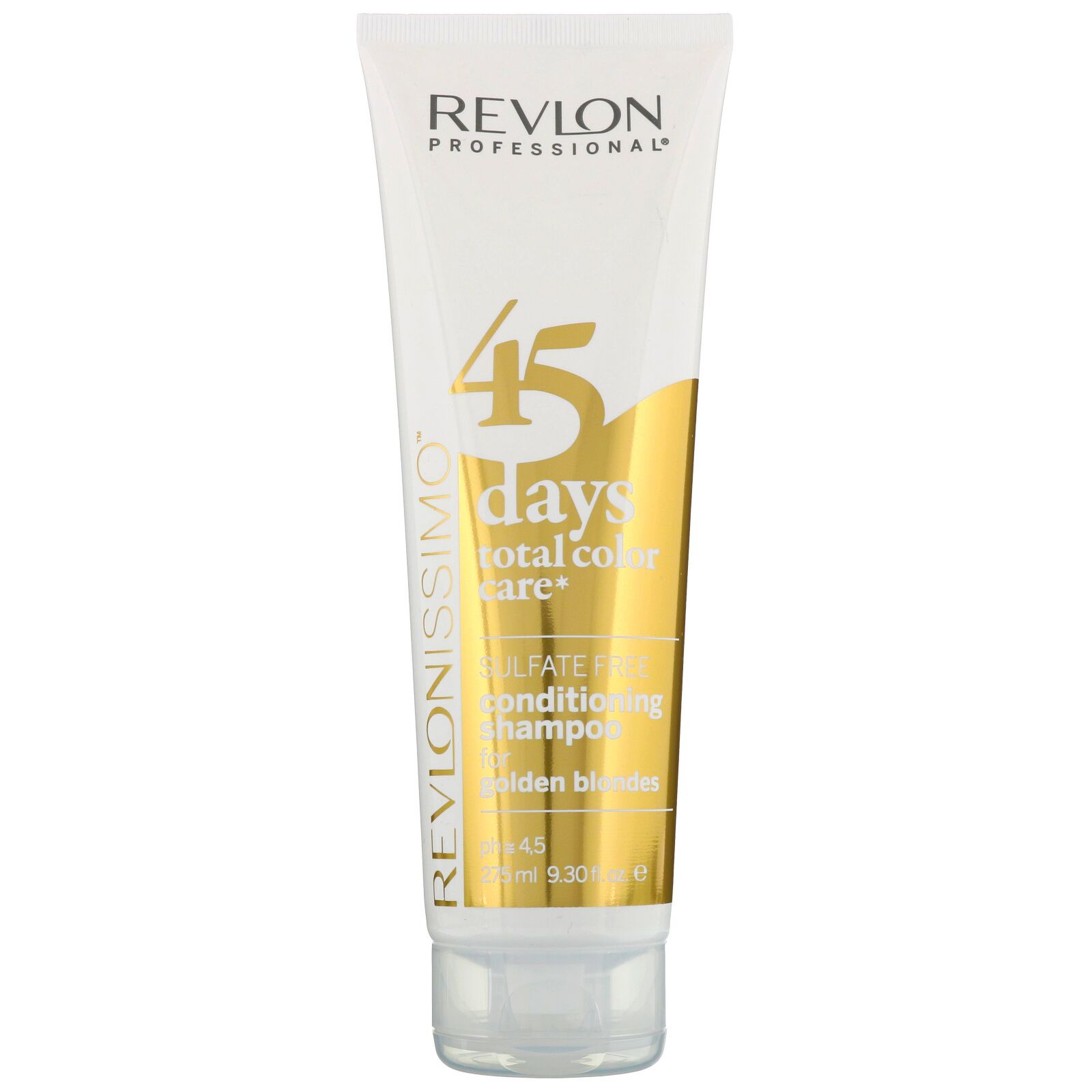 Шампунь-кондиционер для блондированных оттенков Revlonissimo golden blondes 