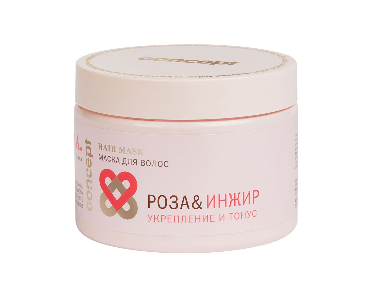 Маска для волос роза и инжир укрепление и тонус Power and tonus hair mask