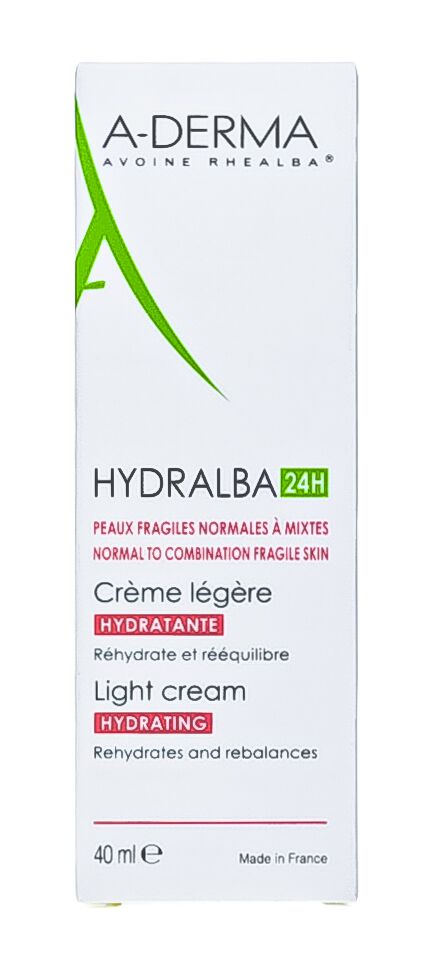 Легкий увлажняющий крем Hydralba 24h