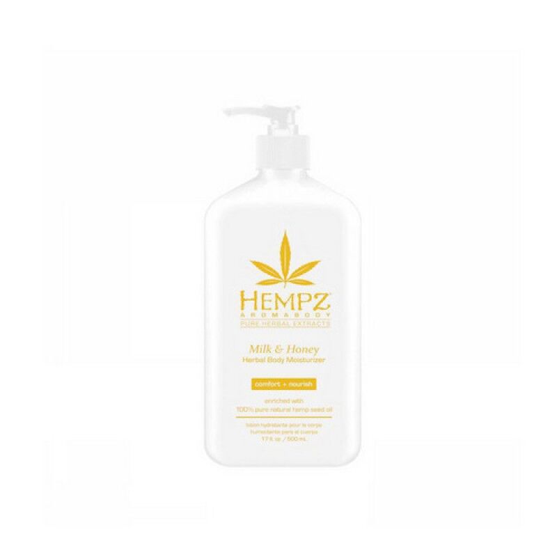 Молочко для тела увлажняющее Молоко и Мёд Hempz 