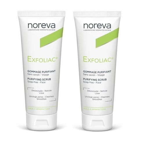 Комплект Exfoliac очищающий скраб