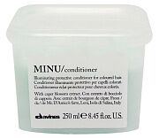 Защитный кондиционер для сохранения косметического цвета волос MINU conditioner