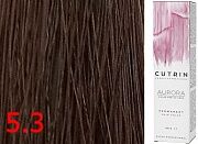 Крем-краска для волос 5.3 Светлый золотисто-коричневый Aurora