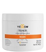Маска реконструирующая  для повреждённых волос Yellow Repair mask