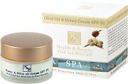 Крем для лица с медом и оливковым маслом SPF-20 Health & Beauty