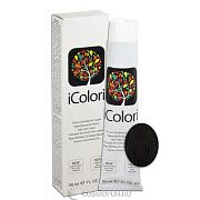 1 краска для волос, черный Icolori