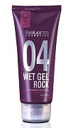 Гель сильной фиксации с эффектом мокрых волос Wet gel rock pro-line