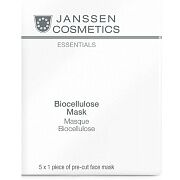 Универсальная интенсивно увлажняющая лифтинг-маска для лица и шеи с голубикой Biocellulose Mask Face
