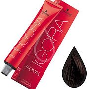 Igora Royal 4-68 Средний коричневый шоколадный красный 