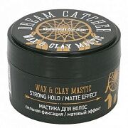 Мастика для волос cильная фиксация матовый эффект Wax&clay mastic 