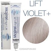 Краска для волос суперосветляющая Majirel high lift violet+ Глубокий перламутровый 