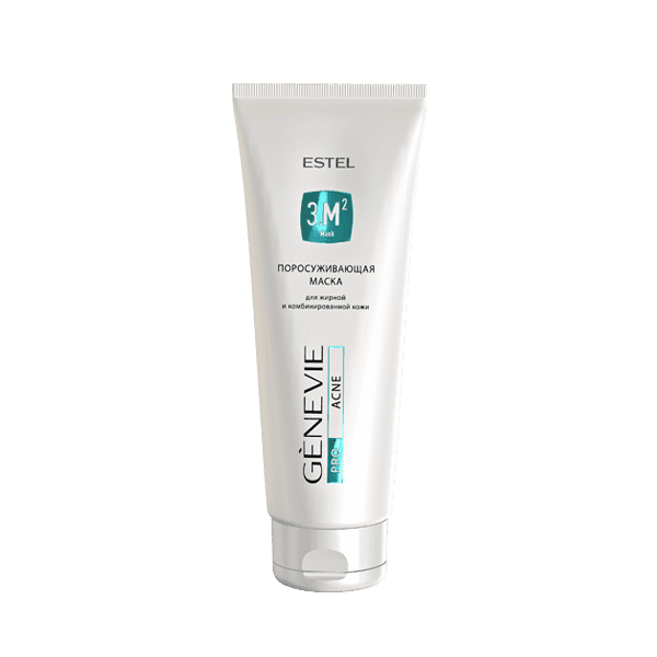 Поросуживающая маска для жирной и комбинированной кожи Genevie Pro Acne