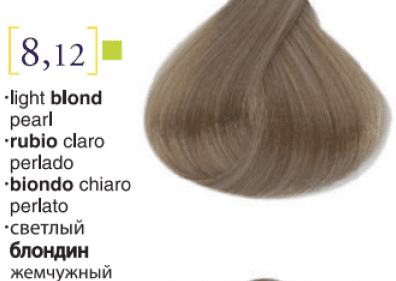 Краситель Color Soft 8,12 светлый блондин жемчужный