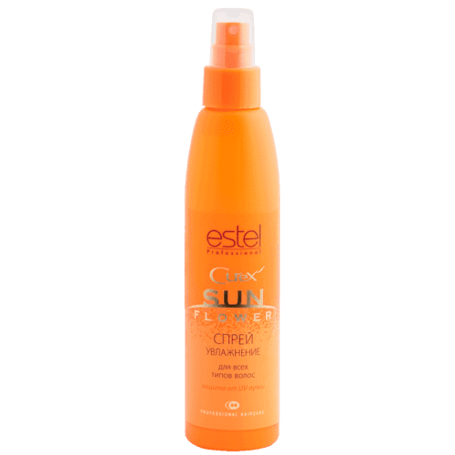 Спрей увлажнение и защита с UV-фильтром Curex Sun Flower