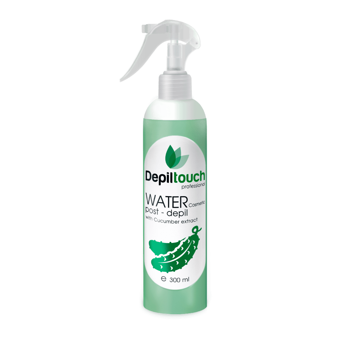 Косметическая вода с экстрактом огурца Depiltouch