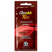 Крем для загара в солярии с маслом какао, маслом ши Chocolate kiss