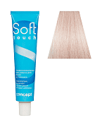 Безаммиачная крем-краска Soft touch 10.58 Ультра светлый блондин розово-перламутровый